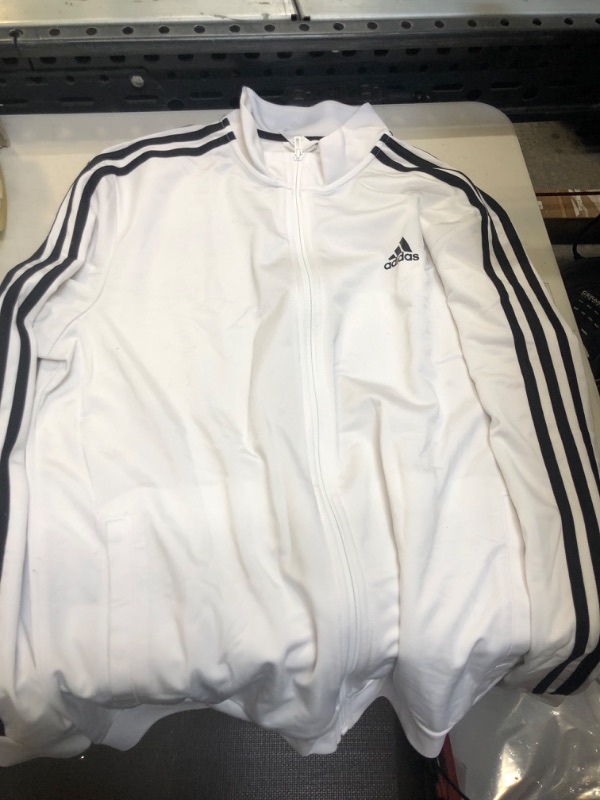 Photo 1 of ADIDAS SWEATER WHITE LARGE