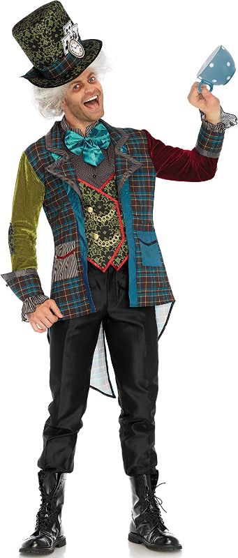 Photo 1 of  Men's 3 Pc Deluxe Mad Hatter Costume