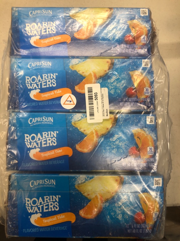 Photo 1 of 4 PACK CAPRISUN TROPICAL TIDE 