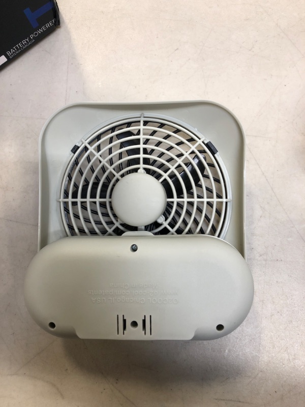 Photo 5 of Treva 5 Inch Portable Battery Powered 2 Speed Desktop Fan Gray **  UNABLE TO TEST ** SLIGHTLY USED 
