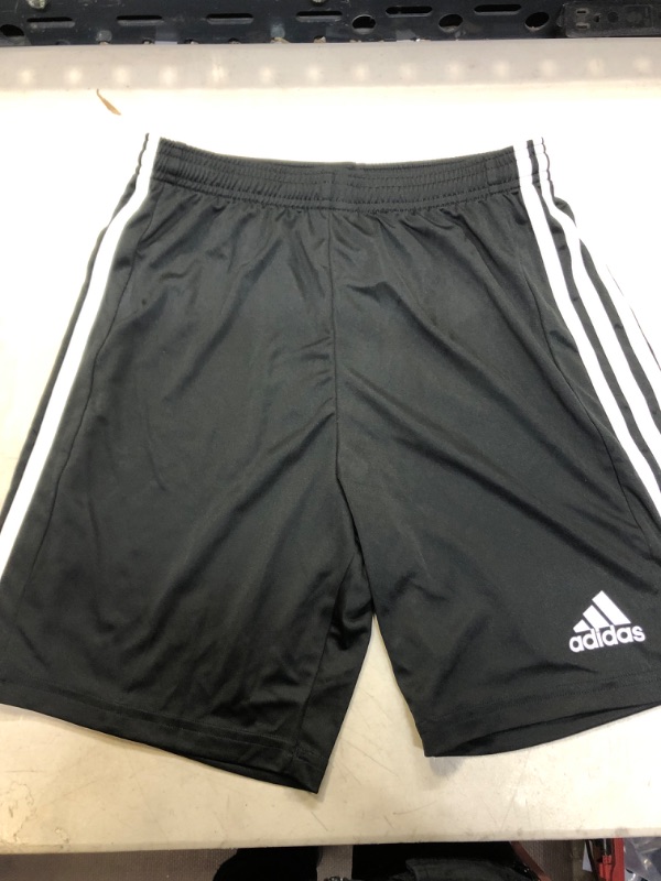 Photo 1 of ADIDAS BLACK/WHITE SHORT SIZE SMALL 