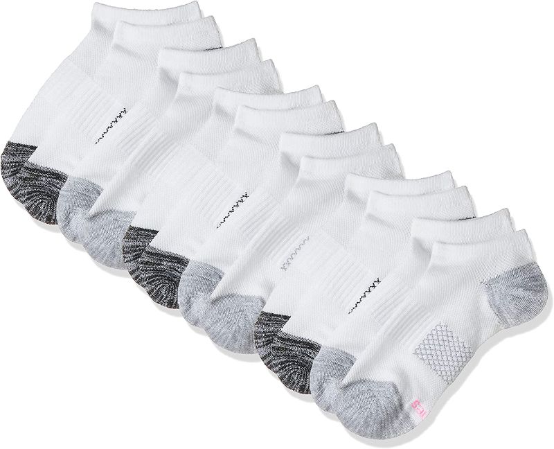 Photo 1 of Hanes Women's Socks, Lightweight Breathable Socks, No Show and Super No Show, 6-Pack (5-9)
