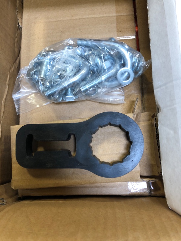 Photo 1 of High Lift Jack Mount Bracket kit for Roof Rack with Jack Base Handle Keeper Lift Mate Wheel Lifter Compatible with Hi Lift Jack