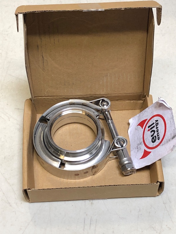Photo 3 of EVIL ENERGY 2.0 Inch V Band Clamp with Flange Male Female Stainless Steel 2.0" 1pc