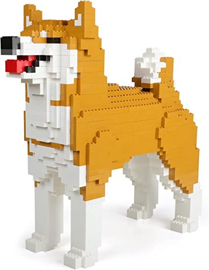 Photo 1 of EP EXERCISE N PLAY 1512 PCS Large Dog Building Set Animals Building Blocks 1:1 Life-Size Shiba Inu Pets Toys Gifts for Kids or Adult