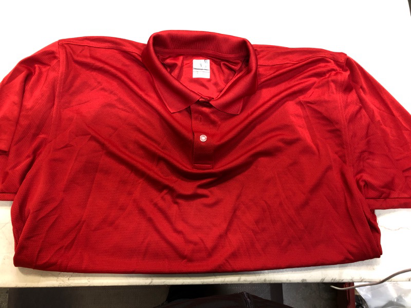 Photo 2 of Callaway Men's Short Sleeve Ottoman Performance Golf Polo SIZE 2XL/RED 