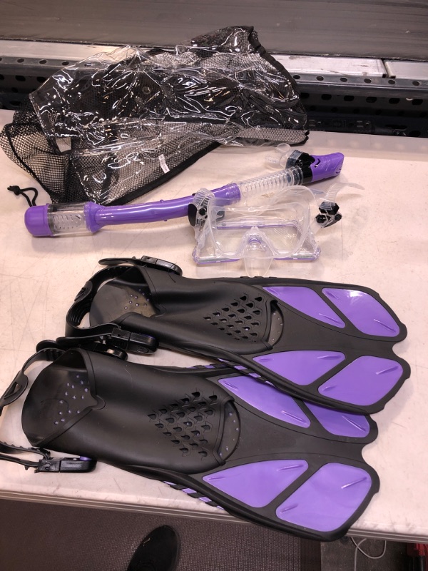 Photo 1 of  Divers Adult  Mask/Seabreeze Snorkel/Proflex Fins