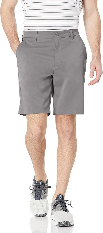 Photo 1 of AMAZON ESSENTIALS CLASSIC GOLF SHORT SHORT SIZE 36/GRAY