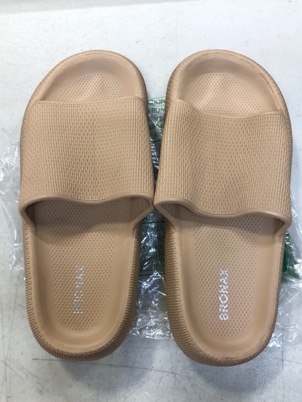 Photo 2 of BRONAX Cloud Slippers for Women and Men | Pillow Slippers Bathroom Sandals | Extremely Comfy | Cushioned Thick Sole
