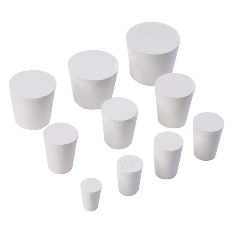 Photo 1 of White Solid Rubber Stoppers

