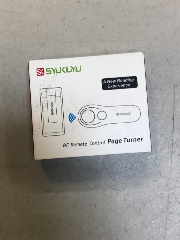 Photo 1 of SK SYUKUYU - RF REMOTE CONTROL PAGE TURNER FOR E BOOKS 