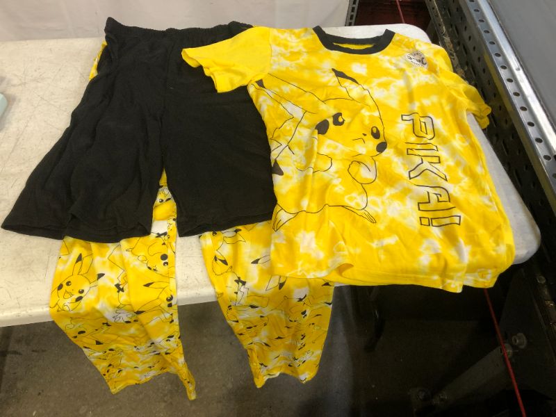 Photo 2 of Boys' Pokémon Pikachu 3pc Pajama Set - LARGE 12/14