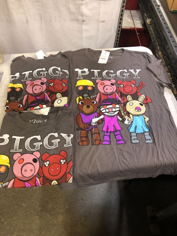 Photo 2 of Boys' Piggy Short Sleeve Graphic T-Shirt - 3PACK, XLARGE