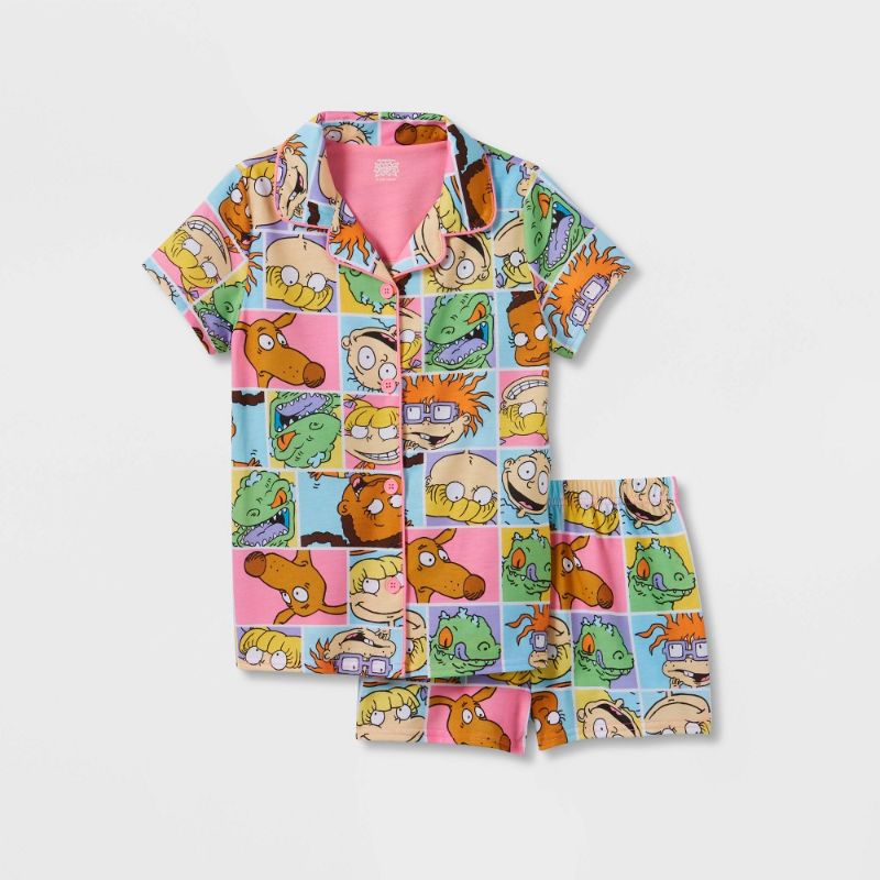 Photo 1 of Girl' Rugrat 2pc Pajama Et -SMALL