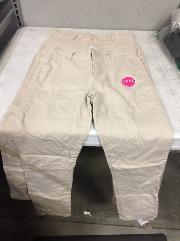 Photo 1 of 2 PAIR OF GIRL PANTS SIZE 16 