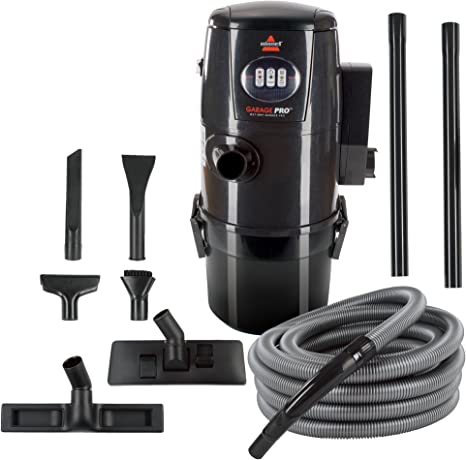 Photo 1 of BISSELL Garage Pro Wall-Mounted Wet Dry Car Vacuum/Blower With Auto Tool Kit, 18P03