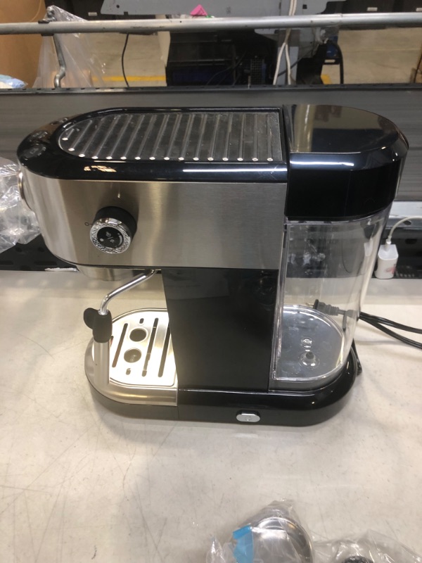 Photo 3 of Wallon 20 Bar Espresso Machine with milk frother, Espresso, Cappuccino, Latte, Machiato Maker, For Home Barista, 1.4L Water Tank, 1350W

