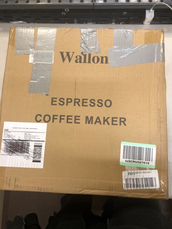 Photo 5 of Wallon 20 Bar Espresso Machine with milk frother, Espresso, Cappuccino, Latte, Machiato Maker, For Home Barista, 1.4L Water Tank, 1350W
