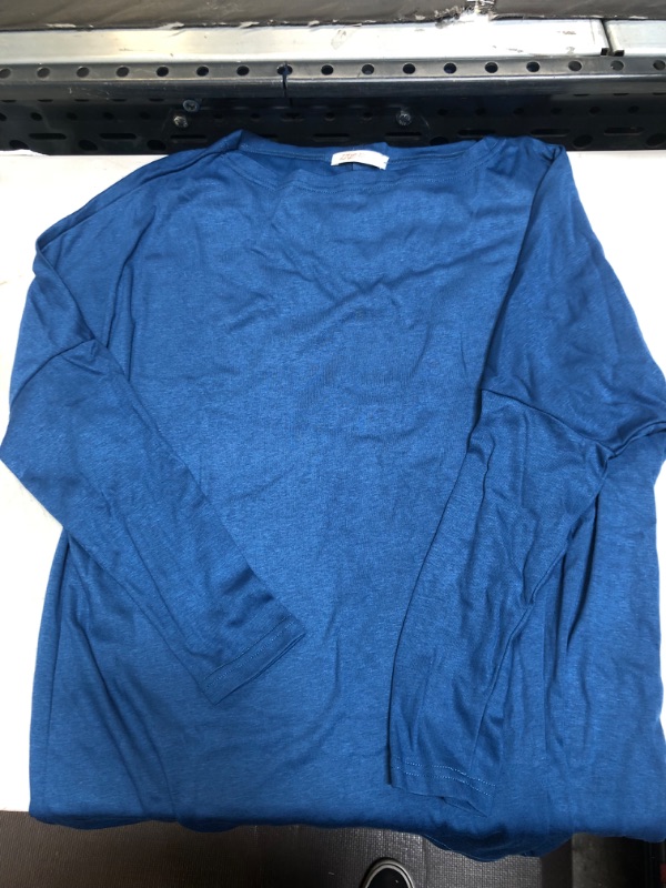 Photo 1 of Blue Long Sleeve Tall Shirt L 