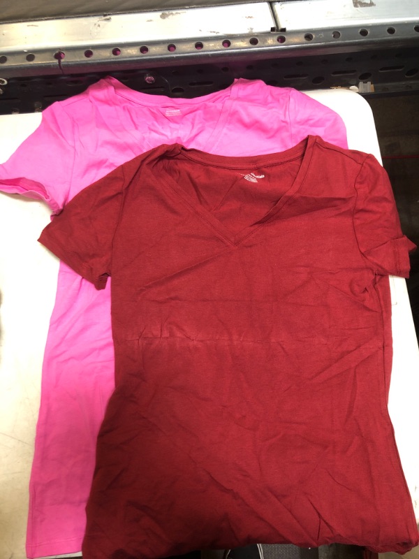 Photo 1 of 2 Pack Women's V-Neck T-Shirt XS