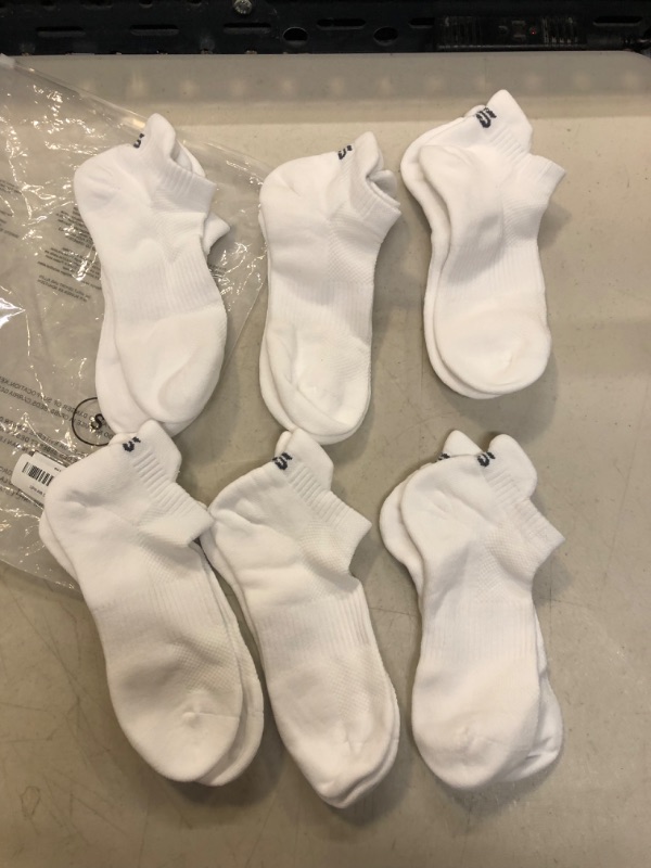 Photo 2 of CS CELERSPORT Ankle Athletic Running Socks Low Cut Sports Tab Socks for Men and Women (6 Pairs) (Small 5-8W / 4.5-6.5M)

