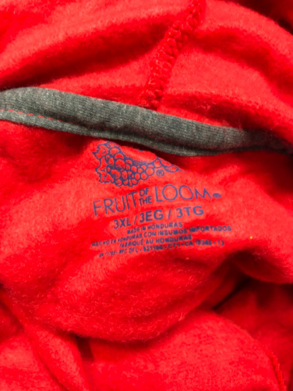 Photo 3 of Fruit of the Loom Eversoft Fleece Full Zip, Moisture Wicking & Breathable, Size 3XL
