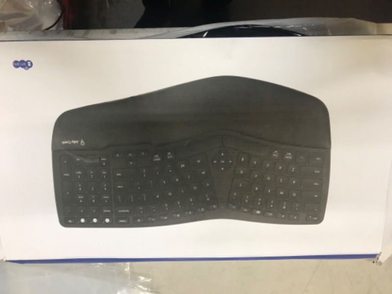 Photo 1 of Jelly Comb KE68 Multi-Device Ergonomic Rechargeable Keyboard