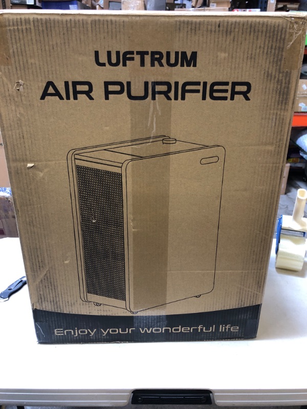 Photo 1 of Air Purifier for Large Room: True HEPA Air Filter for Allergies Pets Asthma Smoke Air Cleaner - 2608 Sq Ft Coverage Removes 99.9% of Pet Dander Dust Mold Odors Pollen
