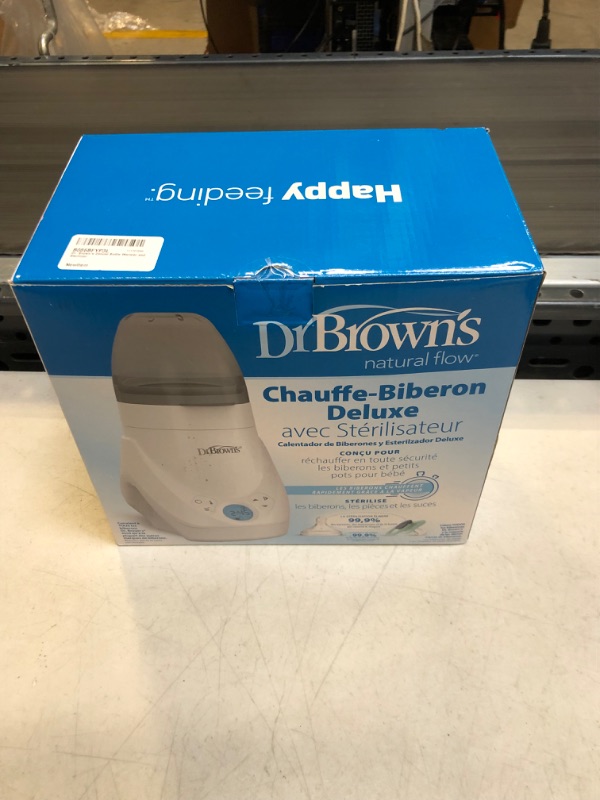 Photo 2 of Dr. Brown’s Deluxe Baby Bottle Warmer and Sterilizer, for Baby Bottles and Baby Food Jars Deluxe Bottle Warmer & Sterilizer
++FACTORY SEALED++