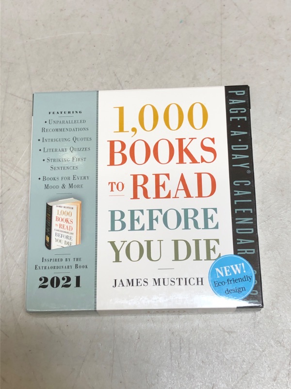 Photo 2 of 1,000 Books to Read Before You Die Page-A-Day Calendar 2021