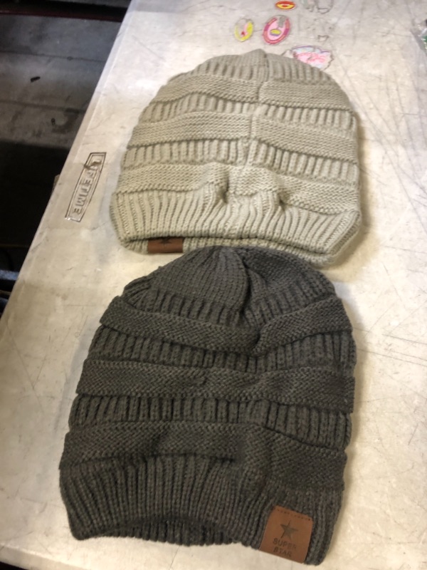Photo 1 of 2 PACK BEANIES
