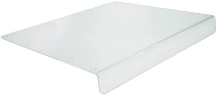 Photo 1 of Acrylic Cutting Board for Kitchen with Lip, Non Slip cutting board (Clear Acrylic) by Wexbi, 24 x 18 inch
