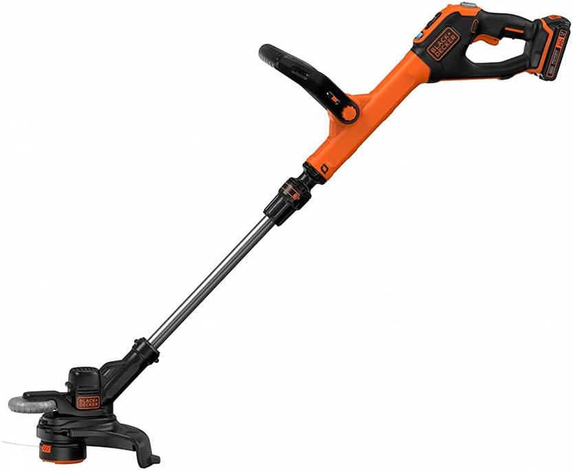 Photo 1 of BLACK+DECKER 20V MAX String Trimmer, 2-Speed, 12-Inch, Cordless (LST522)
