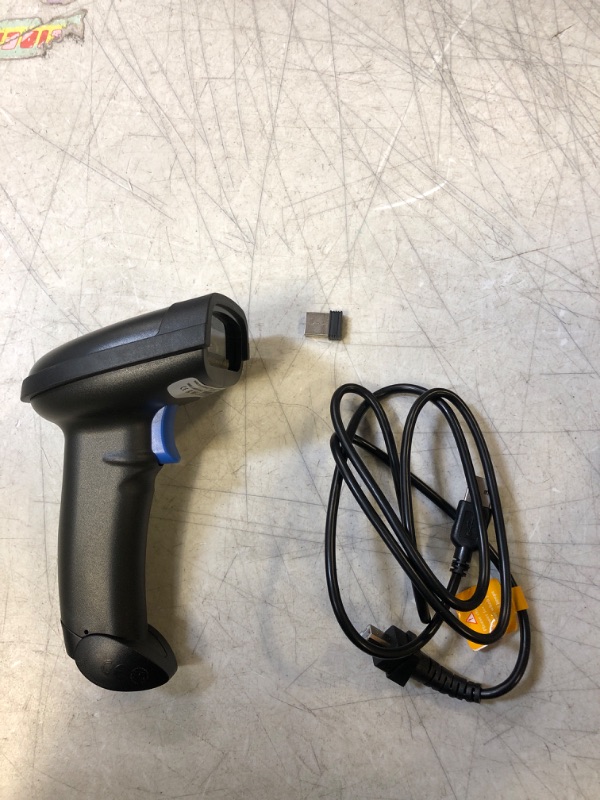 Photo 2 of NETUM Bluetooth Barcode Scanner, Compatible with 2.4G Wireless & Bluetooth Function & Wired Connection, Connect Smart Phone, Tablet, PC, CCD Bar Code Reader Work with Windows, Mac,Android, iOS
