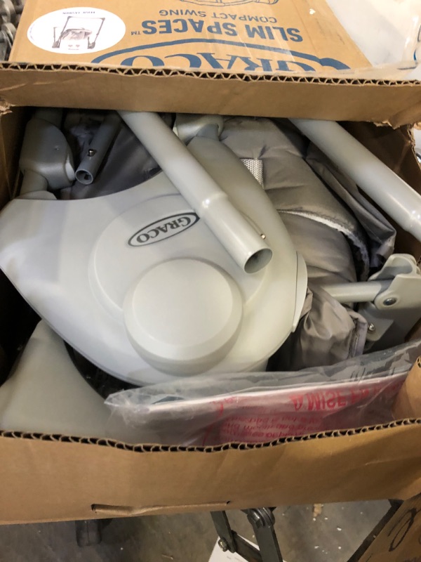 Photo 1 of Graco® Slim Spaces™ Compact Baby Swing, Reign