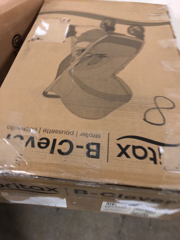 Photo 1 of Britax B-Clever Compact Stroller, Cool Flow Teal - One Hand Fold, Ventilated Seating Area, All Wheel Suspension Cool Flow Teal Stroller