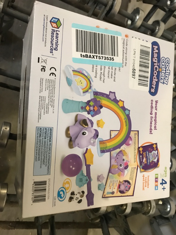 Photo 2 of Learning Resources Coding Critters MagiCoders: Skye the Unicorn, Screen-Free Early Coding Toy For Kids, Interactive STEM Coding Pet, 22 Pieces, Ages 4+