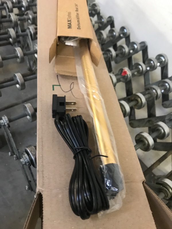 Photo 1 of MAXSafes Gun Safe Dehumidifier Rod, Dry Golden Rod - Easy Installation Plug-in Electric Dehumidifier Eliminates Moisture for Gun Safes & Cabinets, ETL Approved, 24in