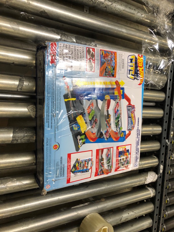 Photo 3 of Hot Wheels City Stunt Garage Play Set Gift Idea for Ages 3 to 8 Years Elevator to Upper Levels Connects to Other Sets, Boys