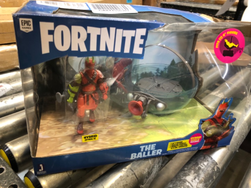 Photo 1 of Fortnite Baller (RC) Vehicle - Includes 4” Hybrid Action Figure, 4” Scaled Baller, Plus Remote Control The Baller