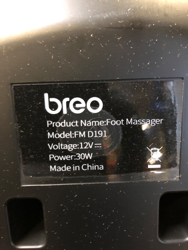 Photo 2 of Breo Foot Massage Machine with Heat, Shiatsu Deep Tissue Kneading, Rolling Massage for Relax, Fits Feet Up to Men size 12