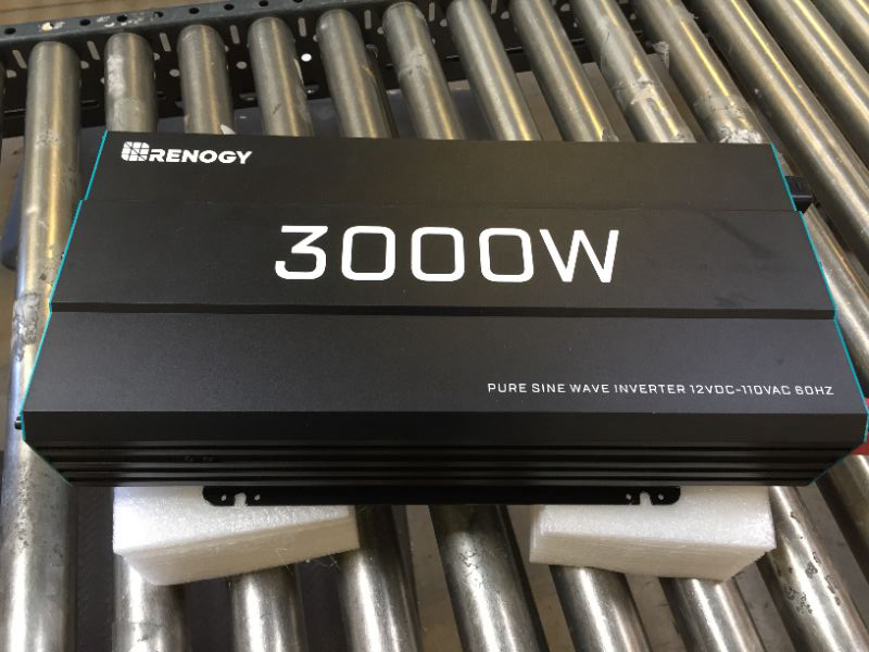 Photo 1 of Renogy 3000W Pure Sine Wave Inverter 12V DC to 120V AC Converter High-Efficiency Module PV Power Charger