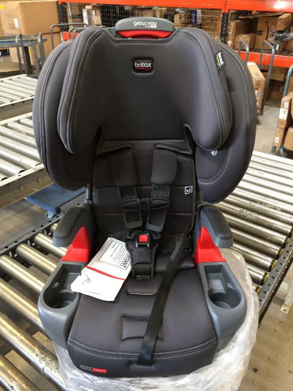 Photo 2 of Britax Grow with You ClickTight Harness-2-Booster Car Seat, Cool N Dry - Cool Flow Moisture Wicking Fabric ClickTight Cool n Dry