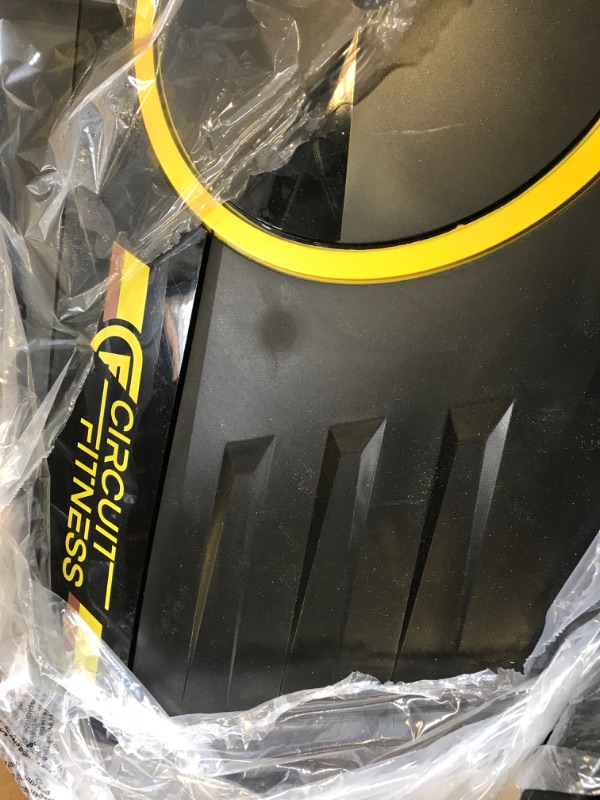 Photo 1 of CIRCUIT FITNESS Deluxe Foldable Magnetic Rowing Machine with 8 Resistance Settings/Transport Wheels/LCD Monitor Standard - VERY USED. POSSIBLE MISSING HARDWARE. PARTS ONLY