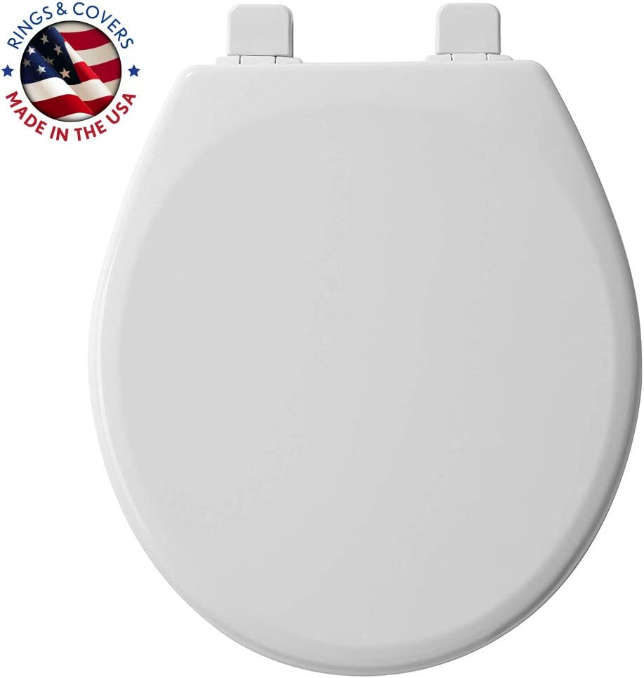 Photo 1 of  ROUND TOILET SEAT  Durable. White
