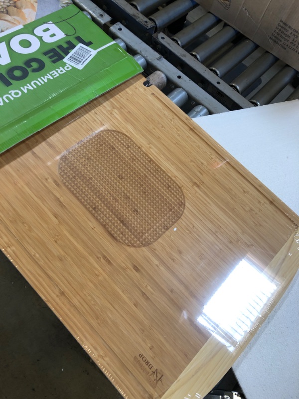 Photo 3 of 30x20 Bamboo Extra Large Cutting Board- Use as a Charcuterie Board, Butcher Block, Over Sink Cutting Board, Brisket Cutting Board, Rv Stove Top Cover, Noodle Board Stove Cover, Meat Cutting Board