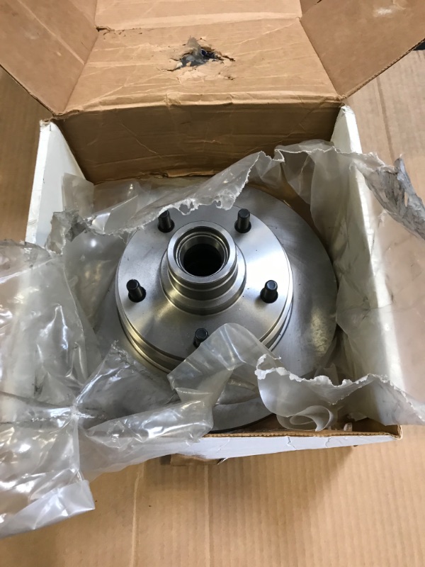 Photo 2 of ACDelco Silver 18A7A Front Disc Brake Rotor and Hub Assembly, damaged box only 