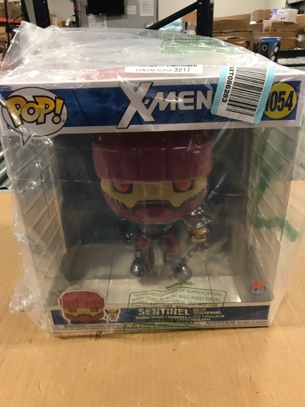 Photo 2 of Funko Pop! Jumbo: X-Men Sentinel with Wolverine Previews Exclusive Vinyl Figure