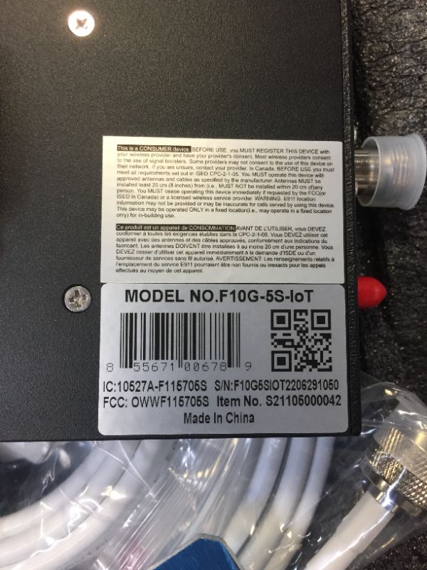 Photo 6 of Hiboost Cell Phone Signal Booster for Home and Office, 4,000 sq ft, Boost 5G 4G LTE Data for Verizon AT&T and All U.S. Carriers, FCC Approved
