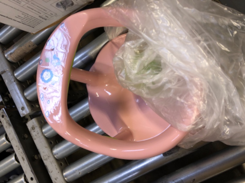 Photo 3 of Baby Bath Seat for Babies 6 Months & Up/Integrated Non-Slip Mat/Infant Bath Seat Ring for Sitting Up in The Tub with Suction Cups (Pink)
